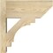 Ekena Millwork Merced Slat Rough Sawn Outlooker, Douglas Fir, 8"W x 18"D x 18"H OUT08X18X18MRC06RDF - alternate 3